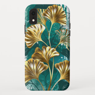 Bijkantoor met Golden Leaves Ginko Biloba Case-Mate iPhone Case