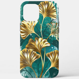 Bijkantoor met Golden Leaves Ginko Biloba Case-Mate iPhone Case