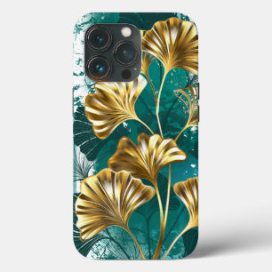 Bijkantoor met Golden Leaves Ginko Biloba Case-Mate iPhone Case