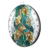 Bijkantoor met Golden Leaves Ginko Biloba Dartbord (Voorkant Rechts)