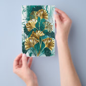 Bijkantoor met Golden Leaves Ginko Biloba Flyer (Hand)