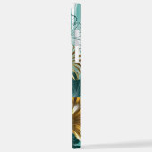 Bijkantoor met Golden Leaves Ginko Biloba iPhone Hoesje (Linkerkant)