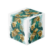 Bijkantoor met Golden Leaves Ginko Biloba Kubus (Achter hoekig)