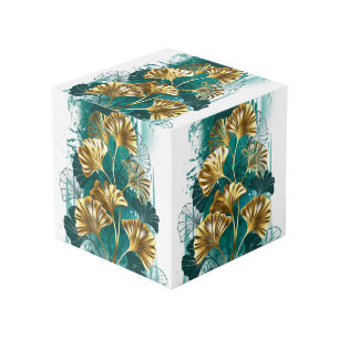 Bijkantoor met Golden Leaves Ginko Biloba Kubus