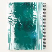 Bijkantoor met Golden Leaves Ginko Biloba Notitieboek (Achterkant)