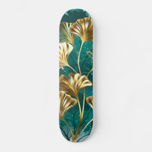 Bijkantoor met Golden Leaves Ginko Biloba Persoonlijk Skateboard