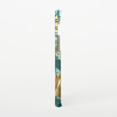 Bijkantoor met Golden Leaves Ginko Biloba Samsung Galaxy Hoesje (Linkerkant)