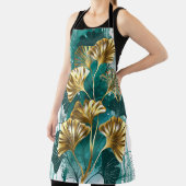 Bijkantoor met Golden Leaves Ginko Biloba Schort (Insitu)