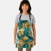 Bijkantoor met Golden Leaves Ginko Biloba Schort (Insitu)