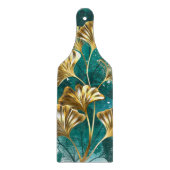 Bijkantoor met Golden Leaves Ginko Biloba Snijplank (Voorkant)