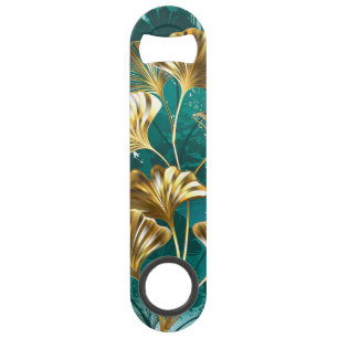 Bijkantoor met Golden Leaves Ginko Biloba Speed Flessenopener