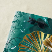 Bijkantoor met Golden Leaves Ginko Biloba Strandlaken (In situ)