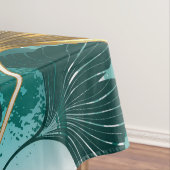 Bijkantoor met Golden Leaves Ginko Biloba Tafelkleed (Voorbeeld)