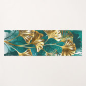 Bijkantoor met Golden Leaves Ginko Biloba Yogamat (Voorkant (horizontaal))