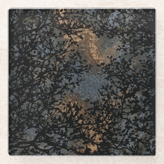 Bijkantoren Glazen Onderzetter (Voorkant)