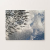 Bijkantoren in de wolken legpuzzel (Horizontaal)