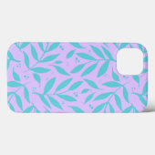 bijkantoren - turquoise en violet - tienen Case-Mate iPhone case (Achterkant (horizontaal))