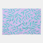 bijkantoren - turquoise en violet - tienen theedoek (Horizontaal)