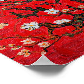 Bijkantoren van de amandelboom in Blossom, Van Gog Poster (Hoek)