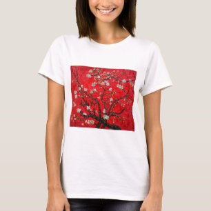 Bijkantoren van de amandelboom in Blossom, Van Gog T-shirt