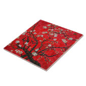 Bijkantoren van de amandelboom in Blossom, Van Gog Tegeltje (Zijkant)