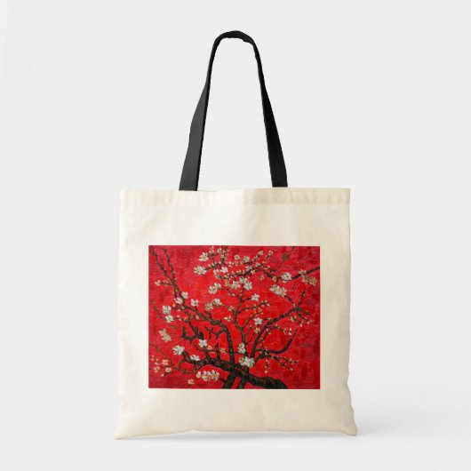 Bijkantoren van de amandelboom in Blossom, Van Gog Tote Bag (Voorkant)