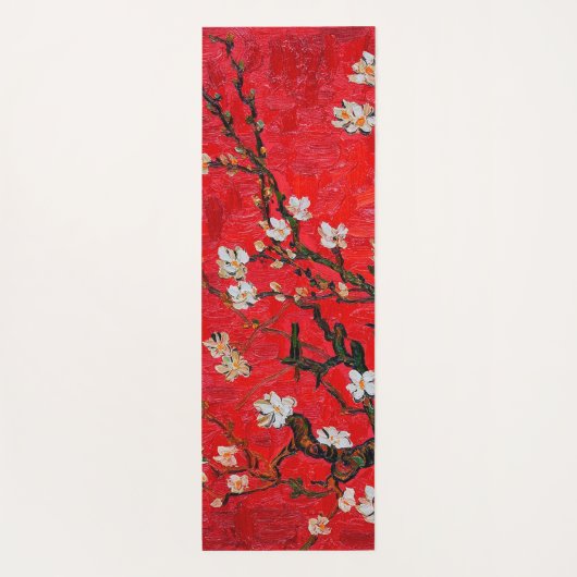 Bijkantoren van de amandelboom in Blossom, Van Gog Yogamat (Achterkant)