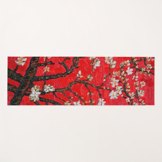 Bijkantoren van de amandelboom in Blossom, Van Gog Yogamat (Voorkant (horizontaal))