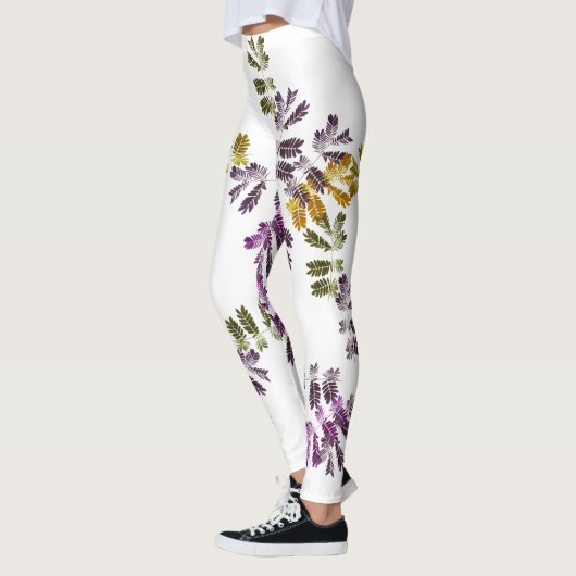 Bijkantoren van de herfst leggings (Links)