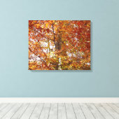 Bijkantoren van de najaarsbeweging van de Sinaasap Canvas Afdruk (Insitu (Houten vloer))