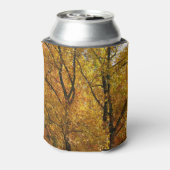 Bijkantoren van gele bladeren Helderheid in de her Blikjeskoeler (Blikje Achterkant)