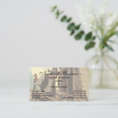 Bijkomende wet door NC Wyeth Visitekaartje (Staand voorkant)