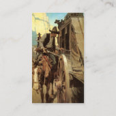 Bijkomende wet door NC Wyeth Visitekaartje (Achterkant)