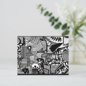 bijl briefkaart (Staand voorkant)