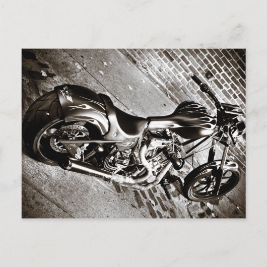 bijl briefkaart (Voorkant)