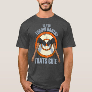Bijl gooien hakbijl gooier Bullseye zodat u T-shirt