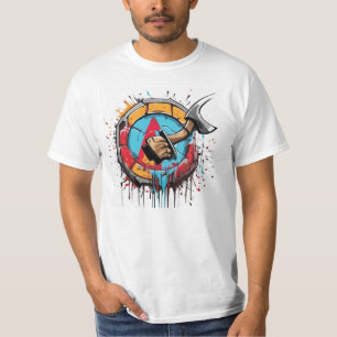 Bijl gooien - T-shirt