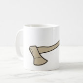 bijl koffiemok (Voorkant links)