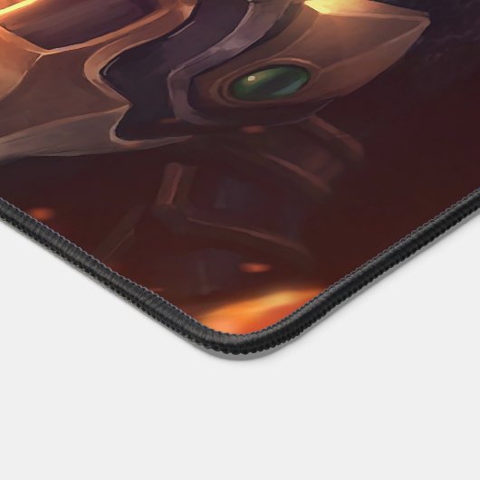 Bijl Wielder Gaming Desk Mat | hoofdontwerp van he (Hoek)