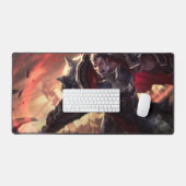 Bijl Wielder Gaming Desk Mat | hoofdontwerp van he (Keyboard & Muis)