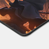 Bijl Wielder Gaming Desk Mat | hoofdontwerp van he (Hoek)