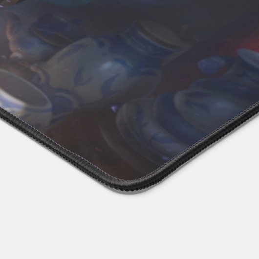 Bijl Wielder Gaming Desk Mat | hoofdontwerp van he (Hoek)