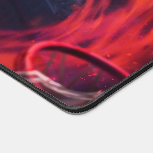 Bijl Wielder Gaming Desk Mat | hoofdontwerp van he (Hoek)