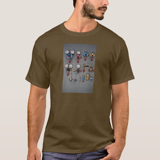 Bijlassen van flesjes t-shirt (Voorkant)