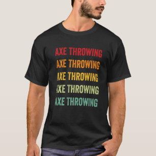 Bijlwerpen Bijlwerpen Hobbyist Regenboog T-shirt