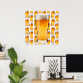 Bijna 99 flessen bier op de muur poster (Thuiskantoor)