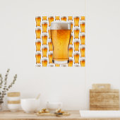 Bijna 99 flessen bier op de muur poster (Keuken)