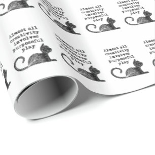 Bijna alle creativiteit impliceert doelgericht spe cadeaupapier