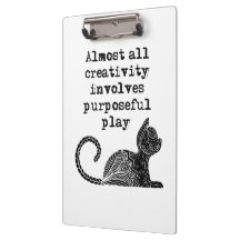 Bijna alle creativiteit impliceert doelgericht spe