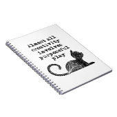 Bijna alle creativiteit impliceert doelgericht spe notitieboek (Rechterzijde)